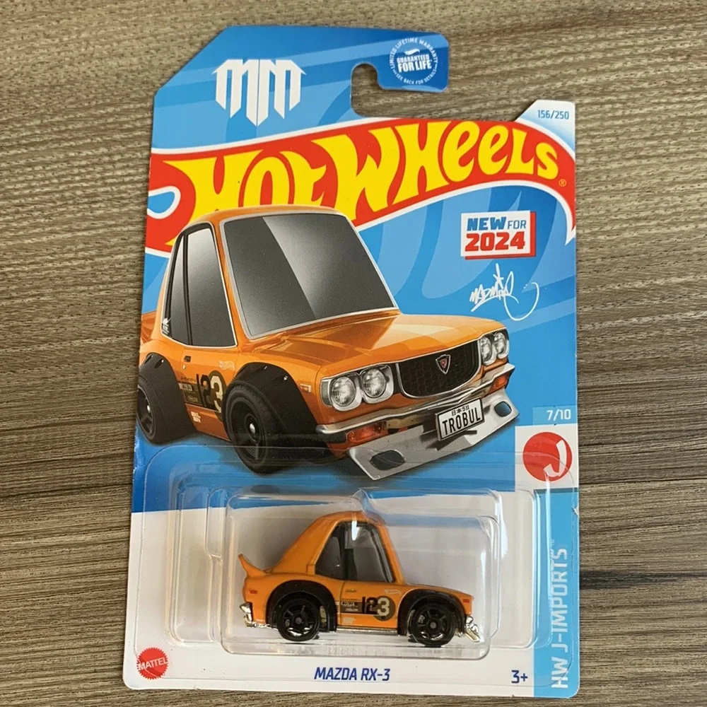 Hot Wheels Tooned Mazda RX-3 HW J Imports New 2024 Hotwheels Mainline